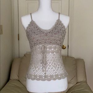 Handmade designer crochet top